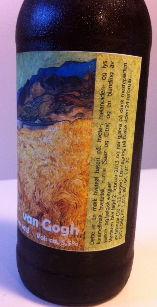 Dr. M nr. 4 - van Gogh. The label is nice. And that's it.