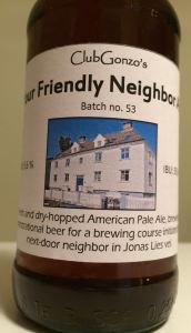 Your Friendly Neighbor, Batch no. 53. 