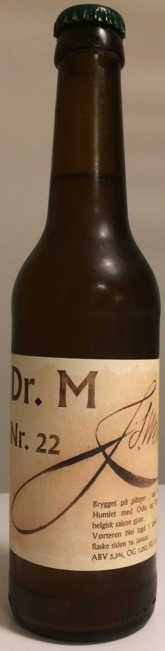 Dr. M Nr. 22 - Lovely label!